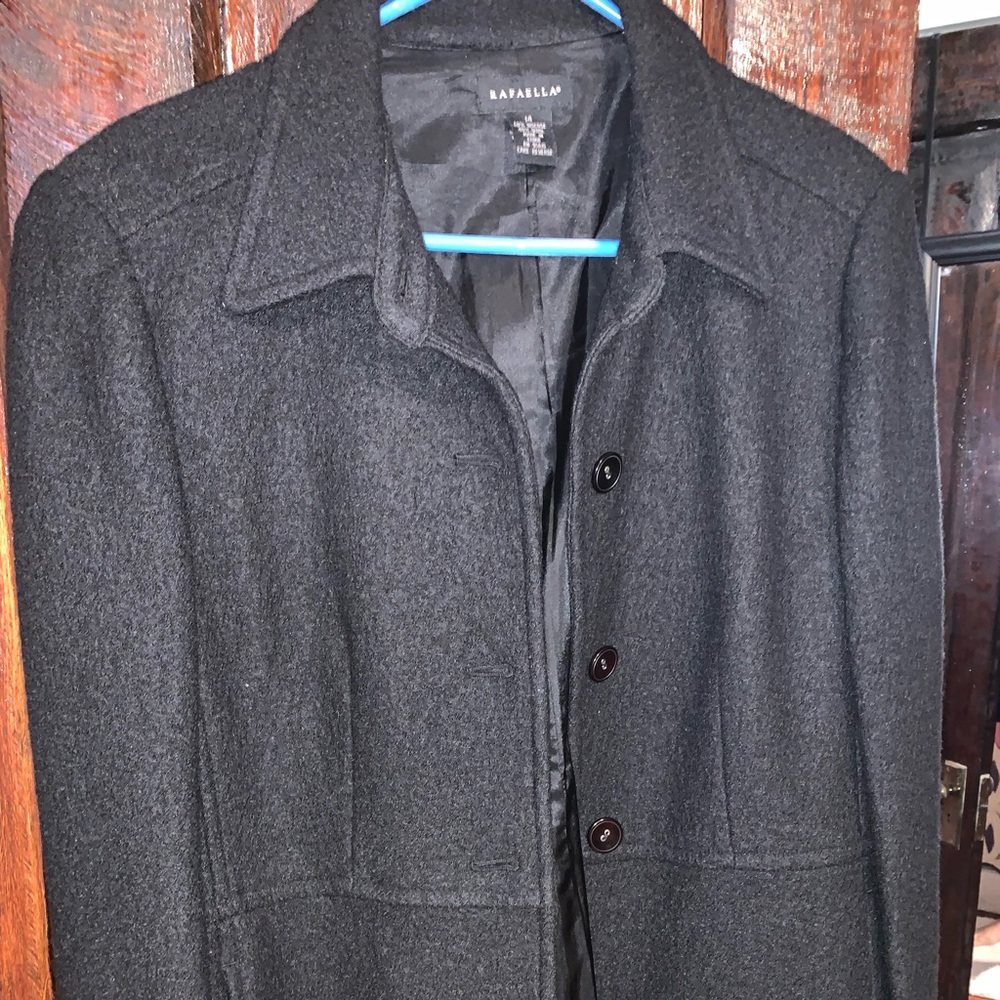 Black wool jacket